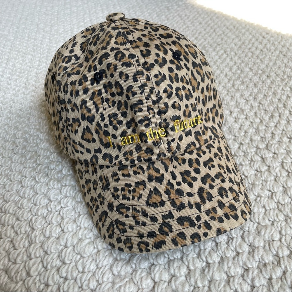 Rocket x Lunch leopard print cap
